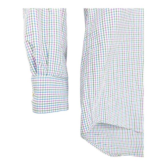 Men's Vineyard Vines Long Sleeved Check Classic Fit Button Up Shirt Medium - Picture 9 of 10